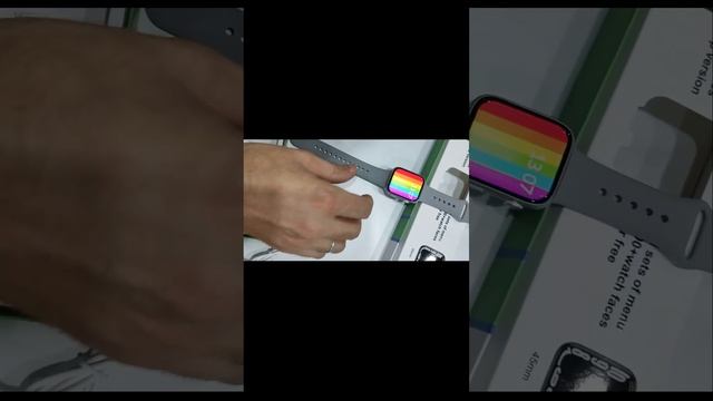 Распаковка смарт часов DT NO.I 7 смотреть онлайн