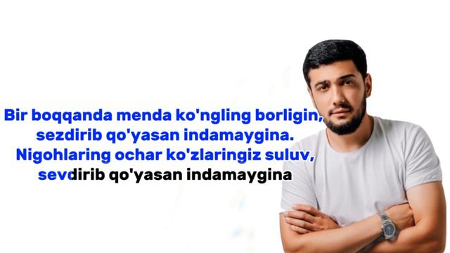Jaloliddin Ahmadaliyev - Indamaygina (Karaoke Minus Matni Bilan)
