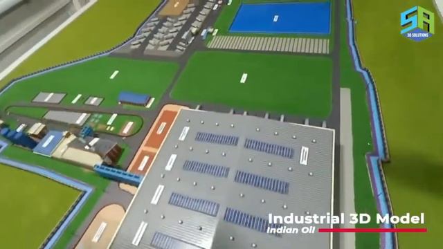 Industrial 3D Model | SA 3D Solutions | Scale Model смотреть онлайн
