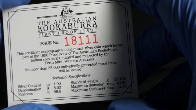 За этой монетой охотился несколько лет. Первая Кукабарра Австралии 1990. Цены на монеты. смотреть онлайн