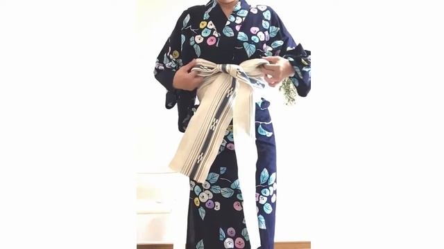 Как завязать пояс юката для женщин смотреть онлайн