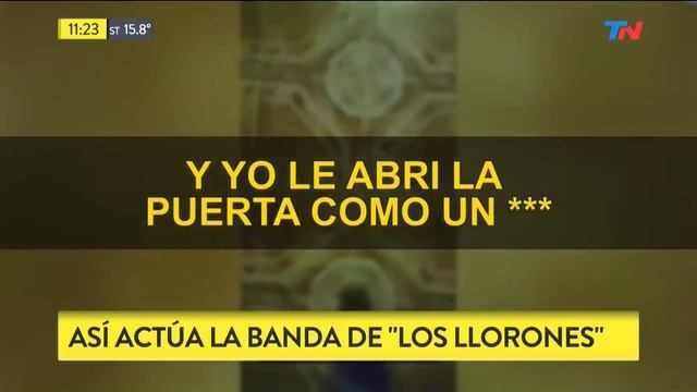 Cayó la 'banda de los llorones' смотреть онлайн