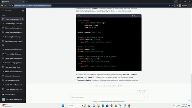 Python equivalent of PropertyUtilsBean смотреть онлайн