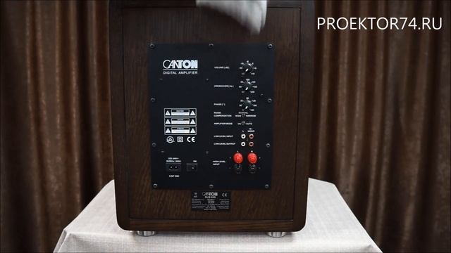 Обзор сабвуфера Canton Sub 650 смотреть онлайн
