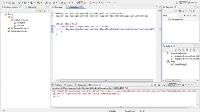 Spring Dependency Injection tutorial using eclipse смотреть онлайн