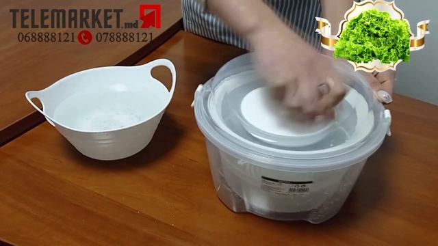 Центрифуга (Сушилка) для зелени Gondol Plastik в Telemarket.md смотреть онлайн