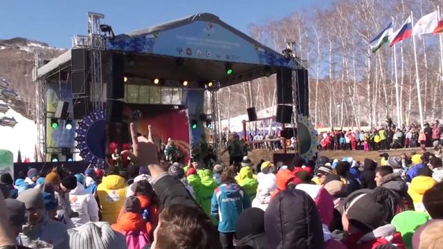 Открытие 18-х зимних сурдлимпийских игр в Магнитогорске 29.03.2015 смотреть онлайн