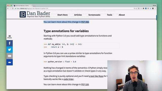 Cool New Features in Python 3.6 смотреть онлайн