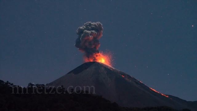 Reventador Volcanic Activity In Realtime