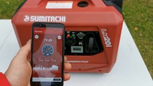 Инверторный генератор Sumitachi. Уровень шума.