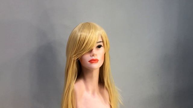 Парик прямой с челкой Shigatsu wa Kimi no Uso Miyazono Kaori блондин Driada CS 255B, 65cm смотреть онлайн