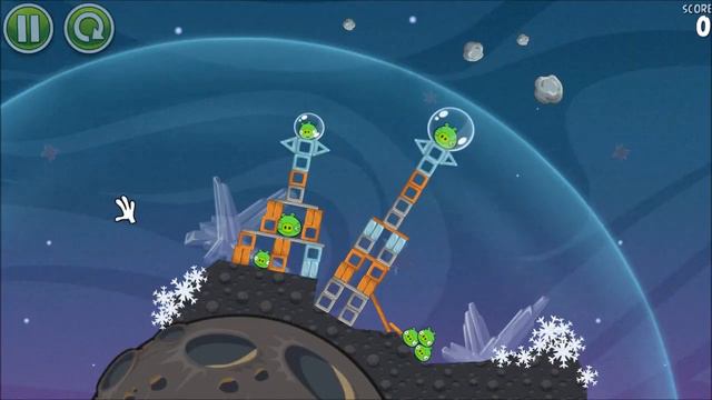 Angry birds space Chapter 2 Mission 16-17 смотреть онлайн