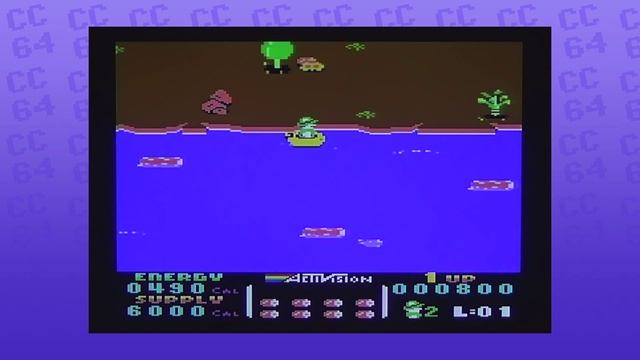 CC64 playing "Park Patrol" (1984). Game #055. смотреть онлайн