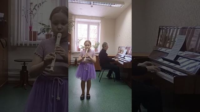И. Дюссек. Старинный танец. Исполняет Жогина Арина. смотреть онлайн