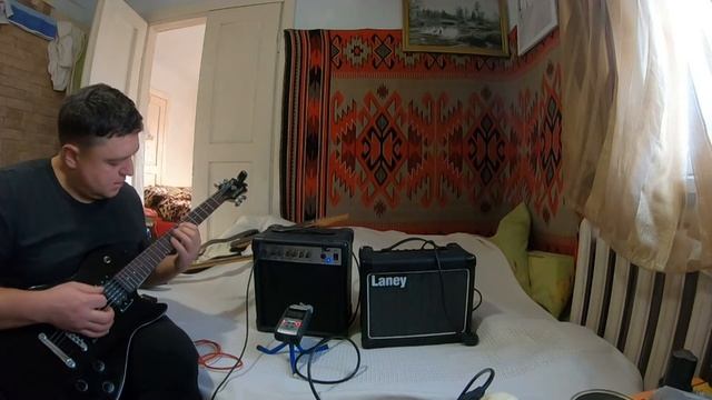 Гитарный набор Электрогитара Washburn LP и комбик Volt 15. Хороший старт для начинающих. смотреть онлайн