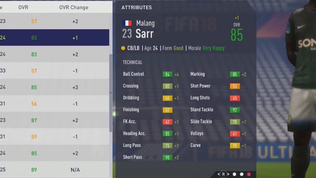 FIFA 18 | Malang Sarr | Growth Test смотреть онлайн