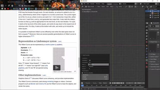 L-system add-on for blender смотреть онлайн