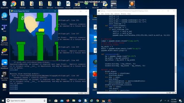 I Programmed Flappy Bird In 2 Days Pygame смотреть онлайн