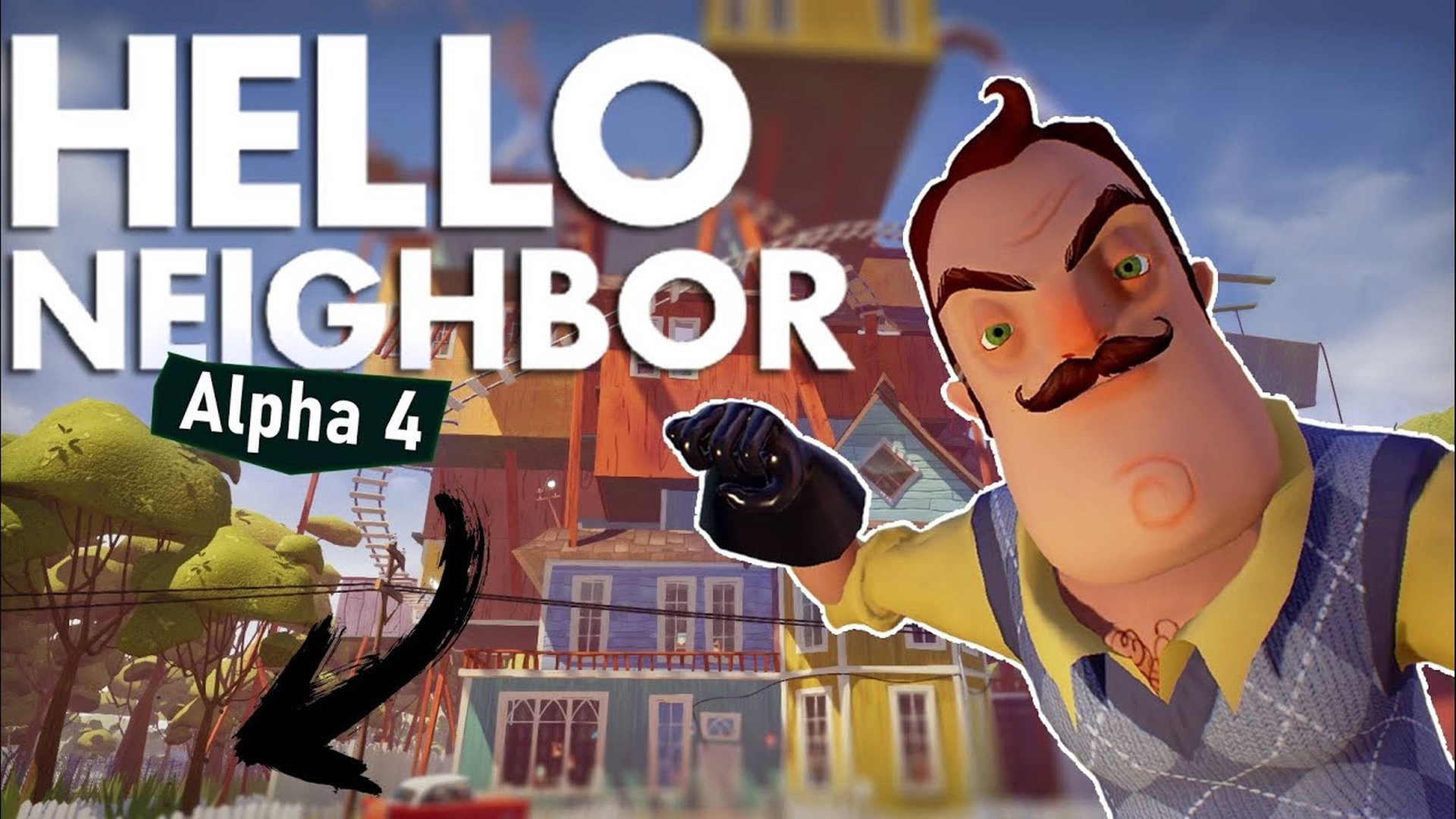 Прохождение Hello Neighbor Alpha 4|Сосед прокачал свой дом! смотреть онлайн