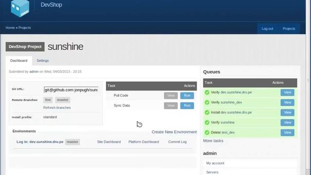 DevShop in Action: Creating a Project смотреть онлайн