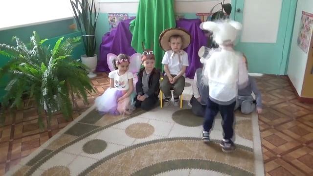 Театральная постановка "Грибок-теремок" смотреть онлайн