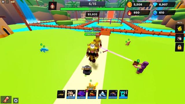 KING COBRA BOSS!! (Roblox World Defenders) смотреть онлайн