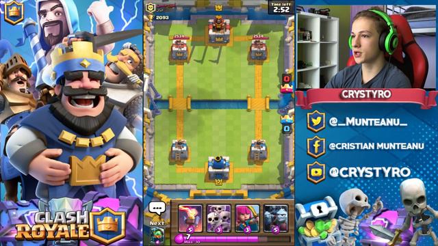 RUPEM UN PLAYER DE LEVEL 9 ?! CRYSTYRO SE JOACA CLASH ROYALE ! смотреть онлайн
