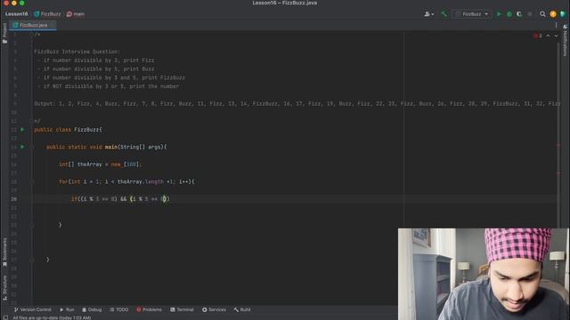 Google Coding Interview Question | Java | FizzBuzz смотреть онлайн