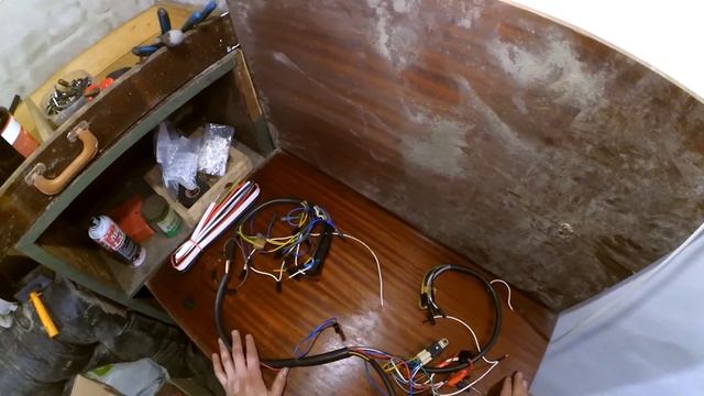 Проводка Ява/JAWA 350 638 смотреть онлайн