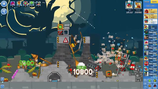 Angry Birds Friends on Facebook Weekly Tournament Level 5 Pigocalypse No Power Ups 3 Stars October смотреть онлайн