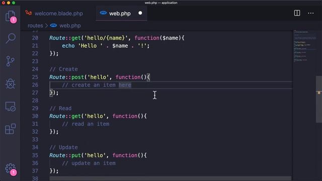 03 - Laravel Basics - Laravel Routing смотреть онлайн