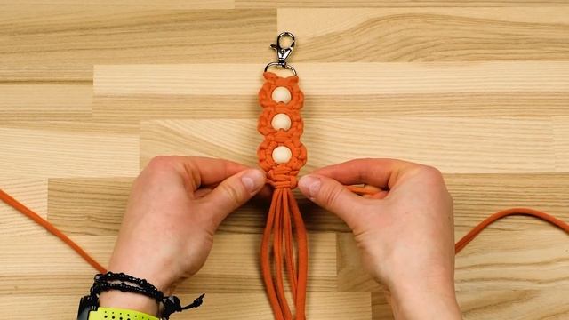 Macrame Tassel Keychain Tutorial | Macrame for Beginners смотреть онлайн