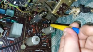 Телевизор Рассвет 307. Пуск. Часть 3. Подключение видеомагнитофона.