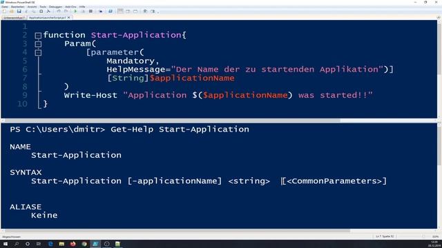 Einführung in Powershell - Funktionen смотреть онлайн