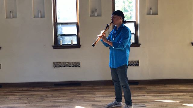Native American Flute at Refuge part 3 Wade Fernandez смотреть онлайн