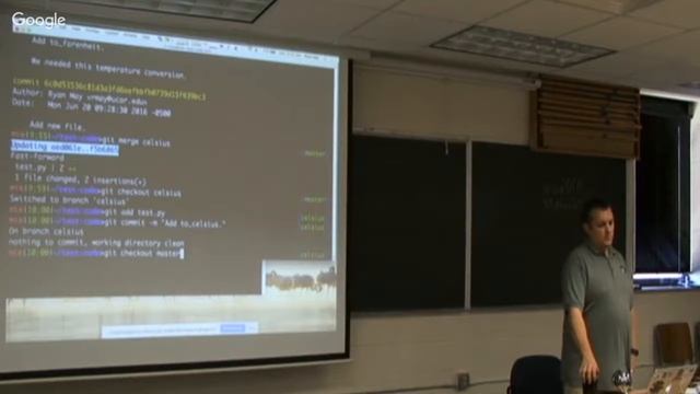 Unidata Python Workshop - Monday June 20 part 1 - git, conda смотреть онлайн