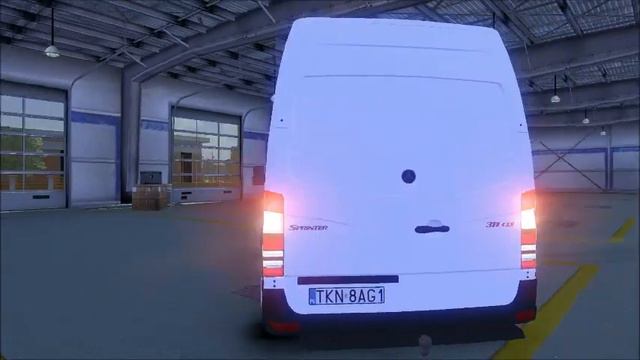 ETS2 mod spotlight part two: Mercedes Sprinter смотреть онлайн