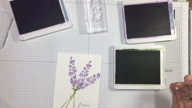 100 Days of #simplestamping ~ 88. With Stampin’ Up! Painted Lavender & Perennial Postage stamp sets смотреть онлайн