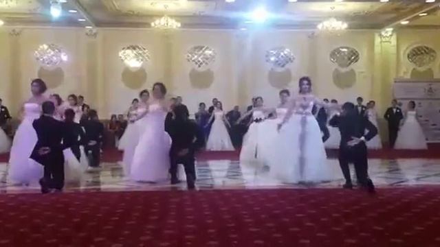 1 международный бал Казахского вальса смотреть онлайн