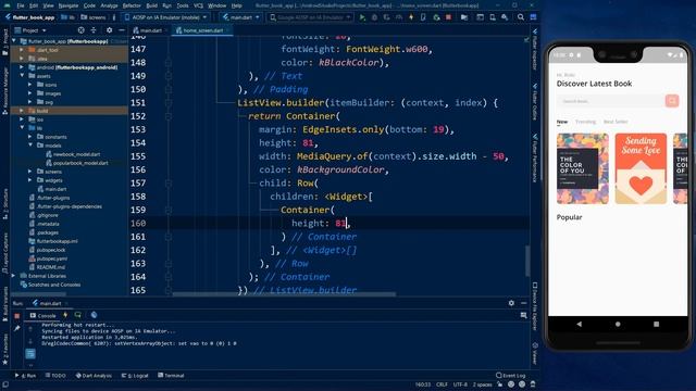 Flutter UI Tutorial - Designing Book Library App UI Design | UI Exploration Uplabs смотреть онлайн
