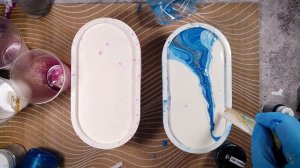 Эпоксидная смола в гипсе