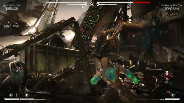Mortal Kombat X - Tremor (Crystalline) Klassic Tower (Very Hard) NO MATCHES LOST смотреть онлайн