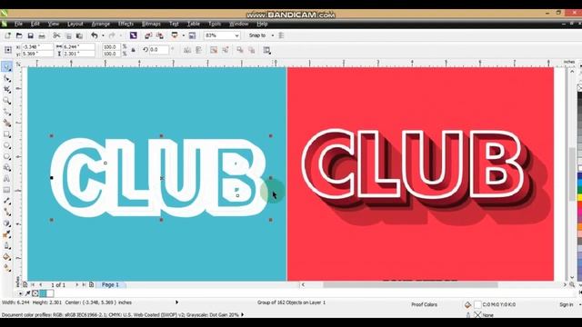 Coreldraw Text Effect Tips & Tricks For Experts & Beginners - Ahsan Sabri смотреть онлайн