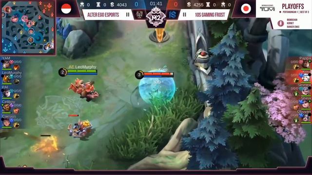 10S Gaming Frost VS Alter Ego Game 1 | M2 World Championship | Playoff | Lower Bracket - MLBB ID смотреть онлайн