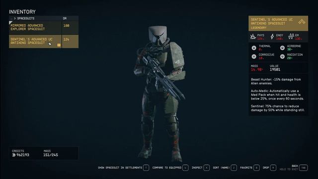 How to Get the Best Looking Armor in Starfield - Advanced UC AntiXeno Armor Set смотреть онлайн