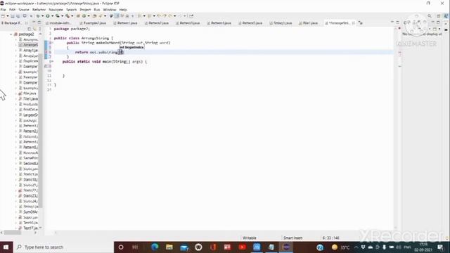 Write a program in java to arrange two string Like ***java is awesome*** ??? смотреть онлайн