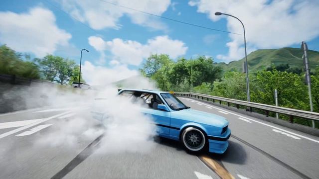 Assetto Corsa - Drifting BMW E30 on Hakone Ohiradai Touge W/ Logitech G29 смотреть онлайн