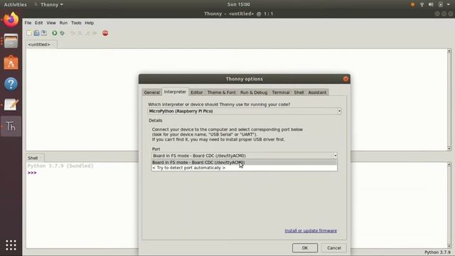 Raspberry PICO tutorial Part - 1 || UBUNTU OS || MicroPython - Thonny IDE || LED Blink || Tamil смотреть онлайн