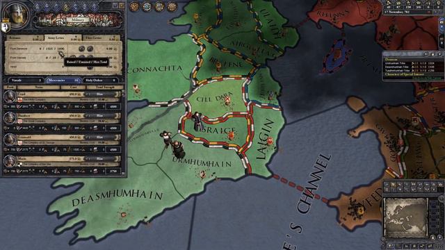 Crusader Kings 2 Irish Empire Episode 4 смотреть онлайн
