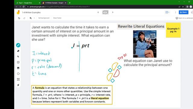 Rewrite Literal Equations смотреть онлайн